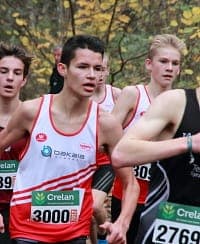 Arthur_Wout_vilvoorde Arthur en Wout op weg naar het scholierenpodium