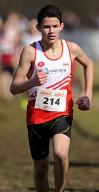 BKX-Arthur Arthur Vansteenkiste op weg naar een knappe vierde plaats. (Foto: Luc DEQUICK)
