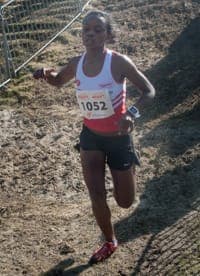 BKX-Yewdar Yewbdar Denys in de lange cross. (Foto: Catherine W)