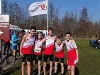 BK_veldlopen_2ejaarscad Onze vijf tweedejaarscadetten (F: Guy Vanwijnendael)