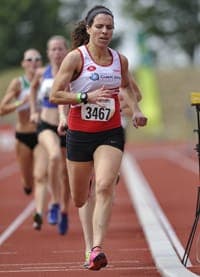 Rahme-Mona Sterke 1000m - en PR - voor Mona. (Foto: Johnny DE CEULAERDE)