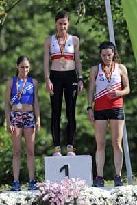 RahmeMona-BKMas Mona Rahmé met kwaliteitsvol 1500m-brons.(Foto: Luc DEQUICK)