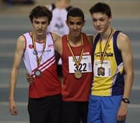 Sisk-Tomas-BKJun-800 Tomas Sisk met 800m-zilver bij de juniores. (Foto: Johnny DE CEULAERDE)