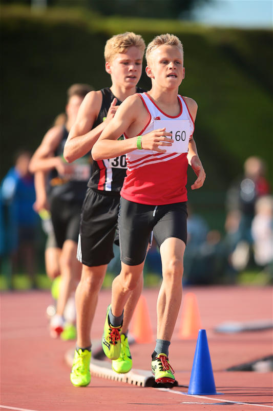 Kobe Hermans aan het werk op 3000m (Foto T.Sisk) Kobe Hermans aan het werk op 3000m (Foto T.Sisk)