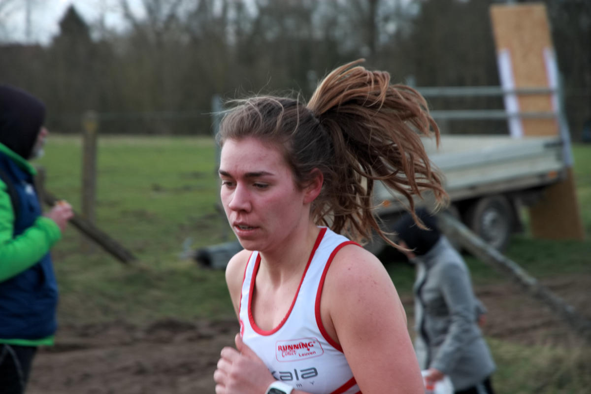 Marie Verlé met een mooie wedstrijd Marie Verlé met een mooie wedstrijd