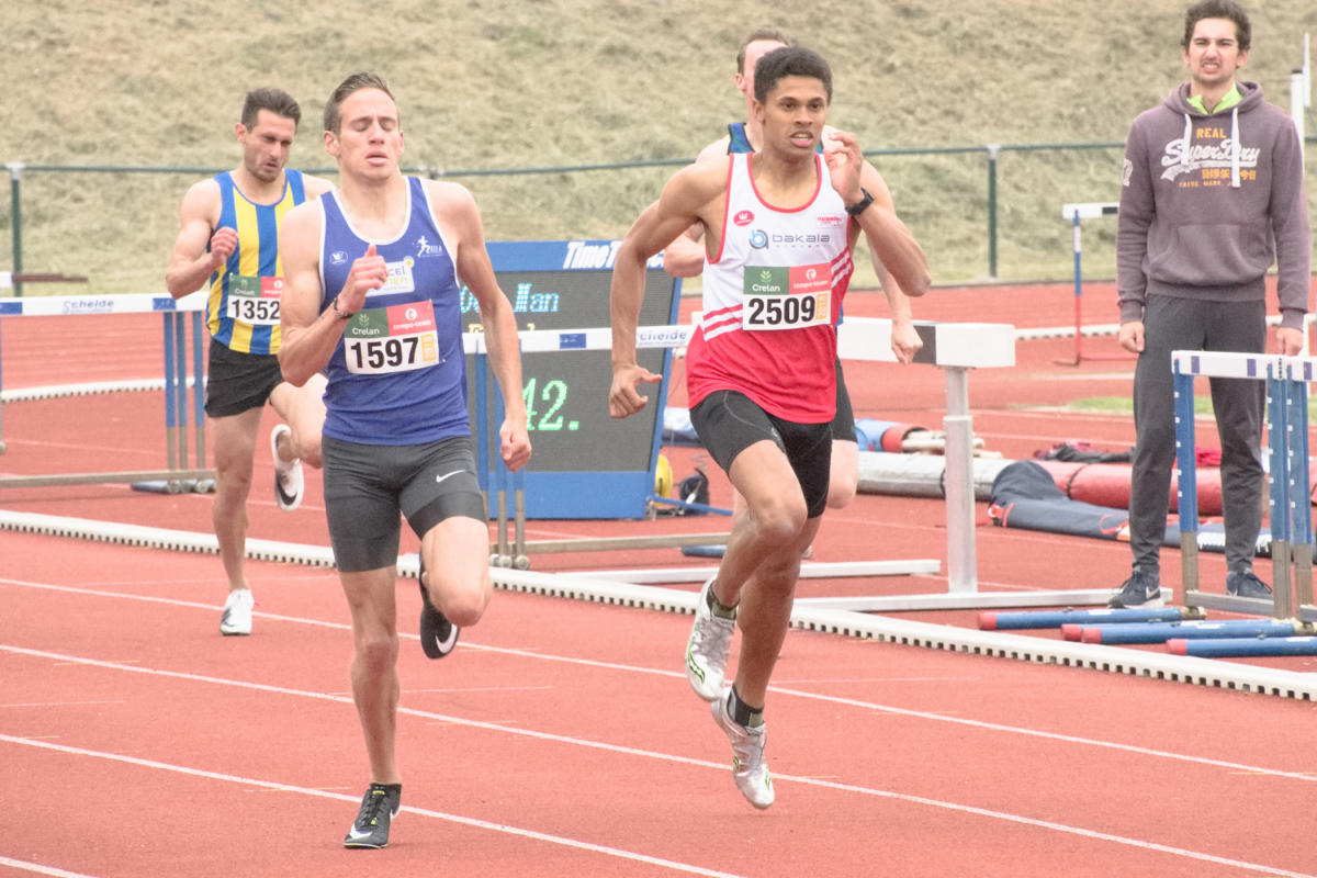 Kevin Dotremont sprint naar zilver op 400m Kevin Dotremont sprint naar zilver op 400m