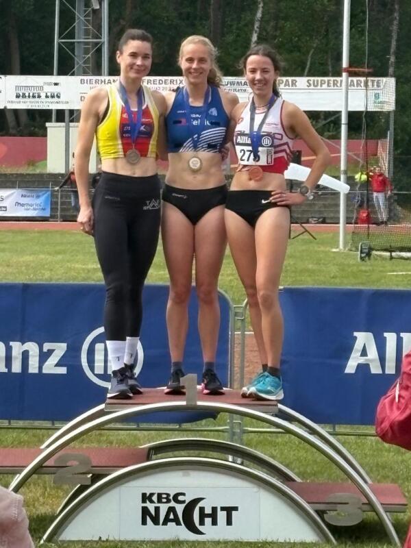 Bronzen Noor Jacques in de 1500m Bronzen Noor Jacques in de 1500m