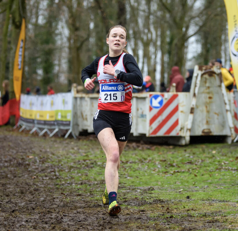 Marie-Laure Noë: brons bij de juniores. Foto: Johnny DE CEULAERDE Marie-Laure Noë: brons bij de juniores. Foto: Johnny DE CEULAERDE