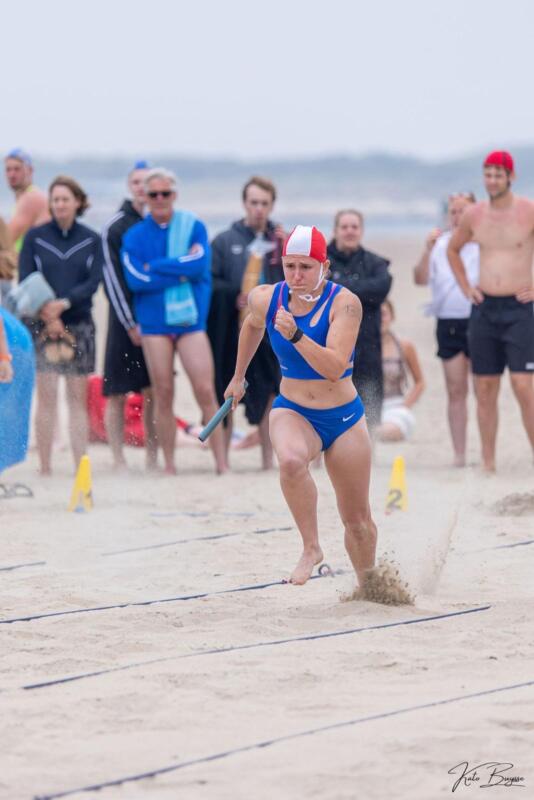 In actie in het losse zand In actie in het losse zand
